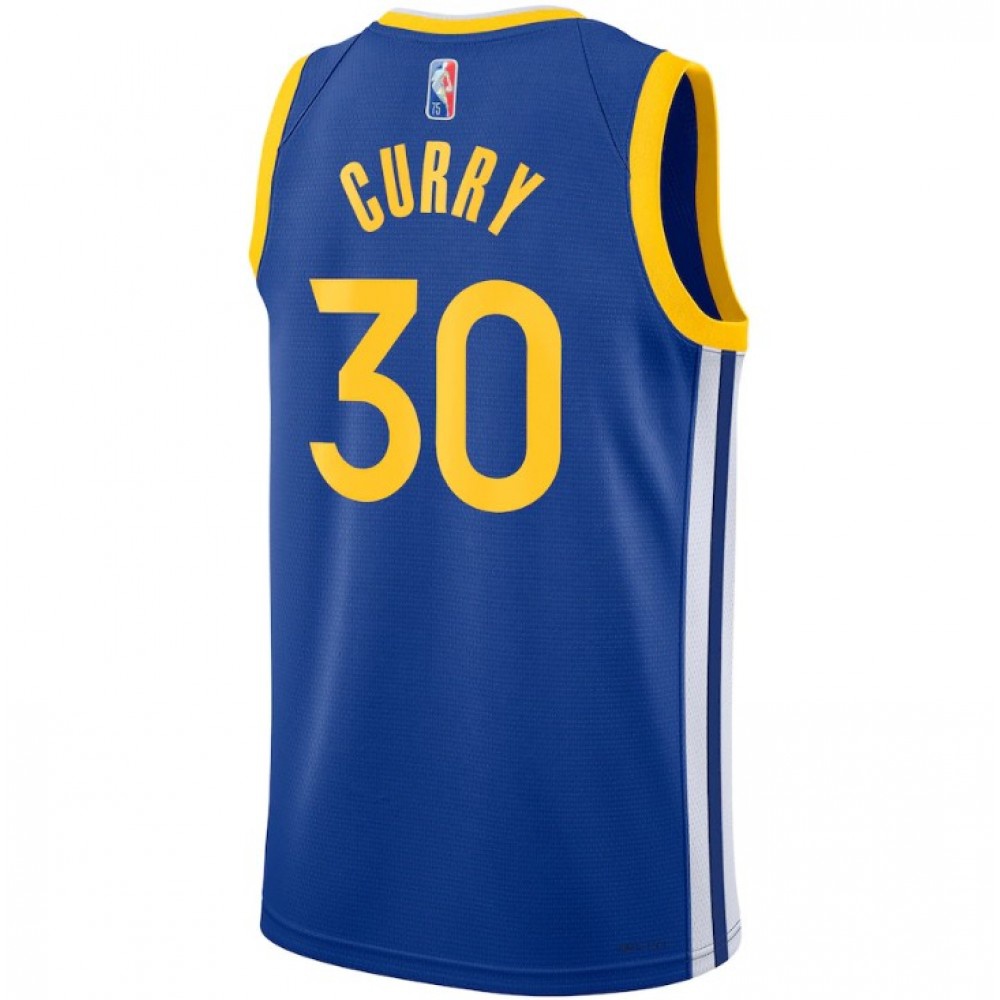 Men's Golden State Warriors Stephen Curry #30 Royal 21/22 Swingman Jersey -Icon Edition-Pro Kit Vault | Brand New 26/27 Sports Jerseys